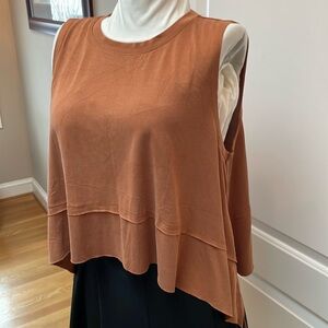 NWT UEU Hi Low Crop Top Tank
